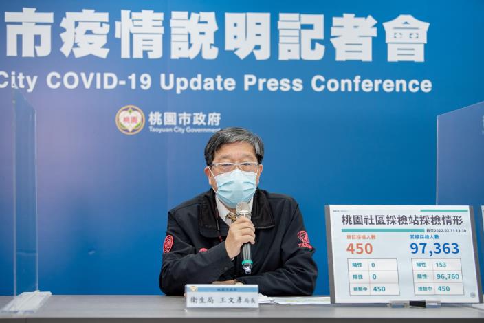 衛生局長王文彥說明個案關聯