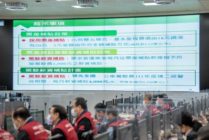 桃園推動市區汽車客運票價及駕駛薪資補貼政策