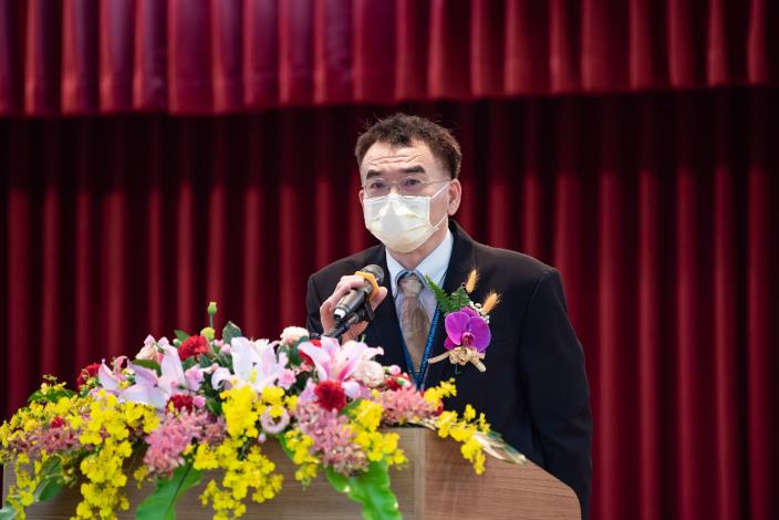新任蔡區長致詞
