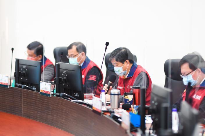 衛生局長報告疫苗接種情形及未來規劃