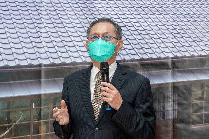 台灣茶葉學會理事長黃謄鋒致詞