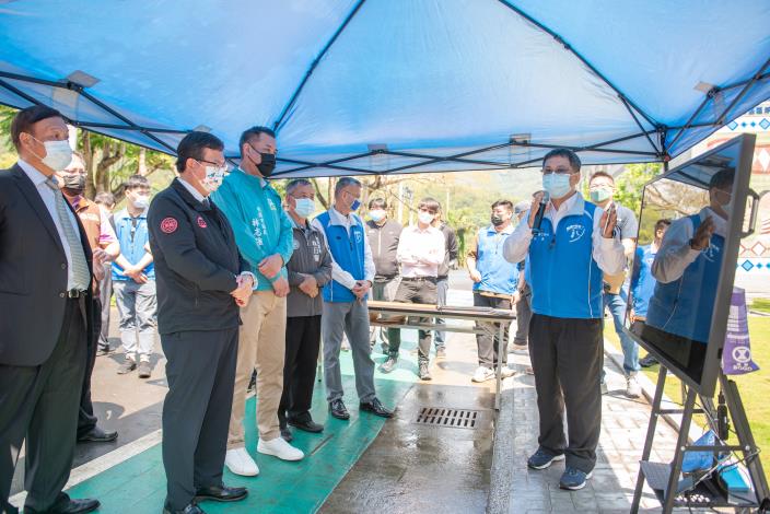 水務局簡報說明「小烏來風景特定區污水下水道系統工程」