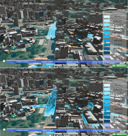 「都會雨形淹水預測智慧雲端平台」10分鐘提供公分級淹水預測，強化災害預警能力