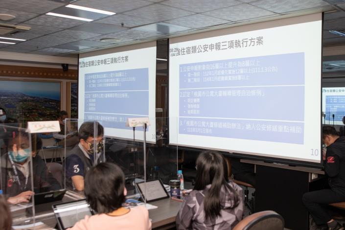 都發局報告桃園公寓大廈加強公安管理執行方案