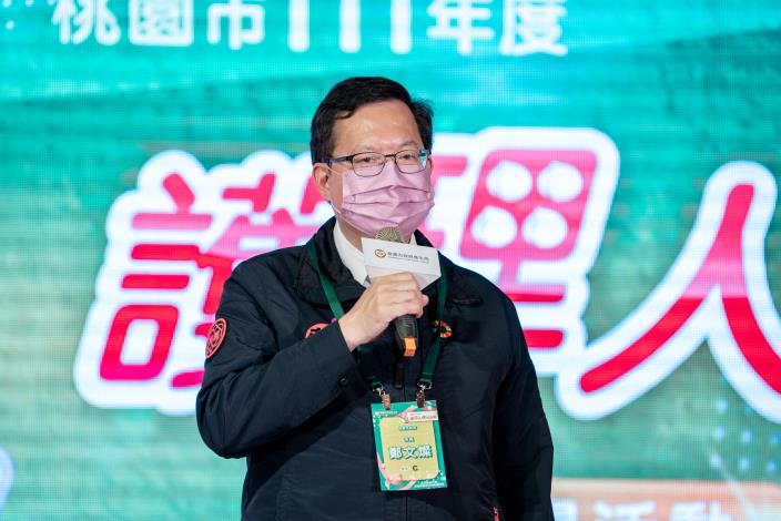 鄭市長感謝護理人員發揮最大的力量共同抗疫，協助落實各項公衛計畫及醫療計畫