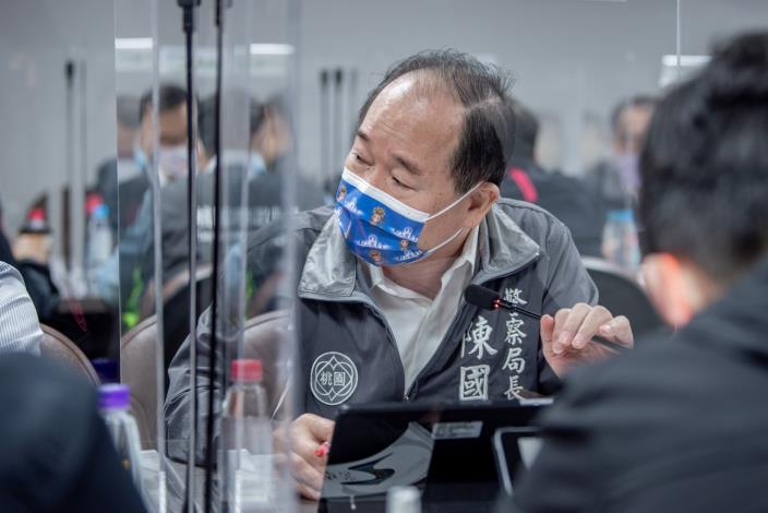 警察局陳局長補充說明