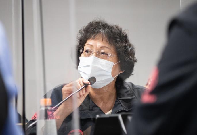 社會局長報告長照機構防疫狀況