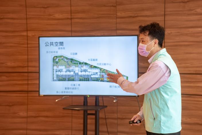業務單位說明蘆竹二號社會住宅公共空間規劃