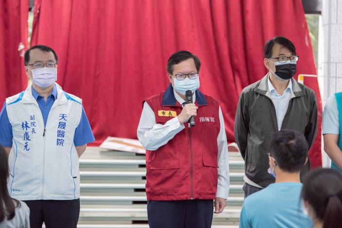 市長表示疫苗覆蓋率高是邁向解封的關鍵