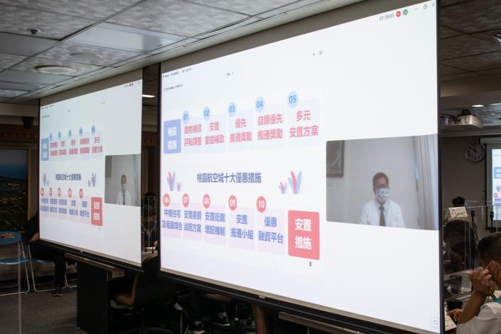 市長聆聽地政局「桃園航空城安置戶優惠融資貸款平台」專題報告