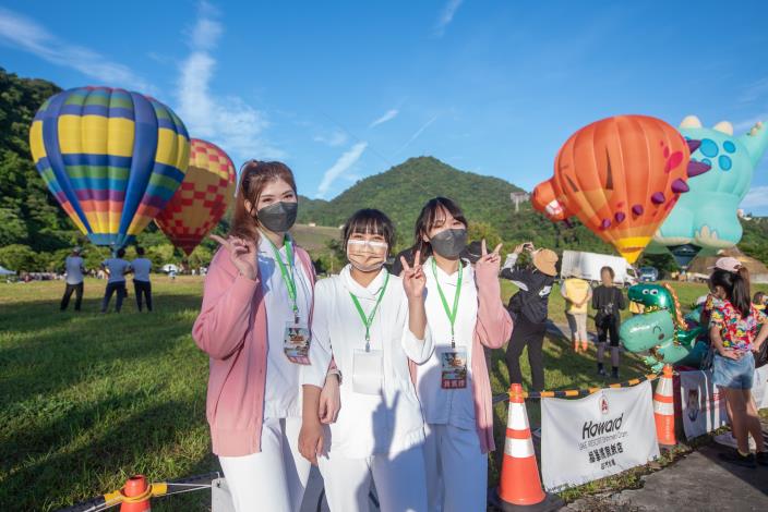醫護人員參與2022桃園石門水庫熱氣球嘉年華
