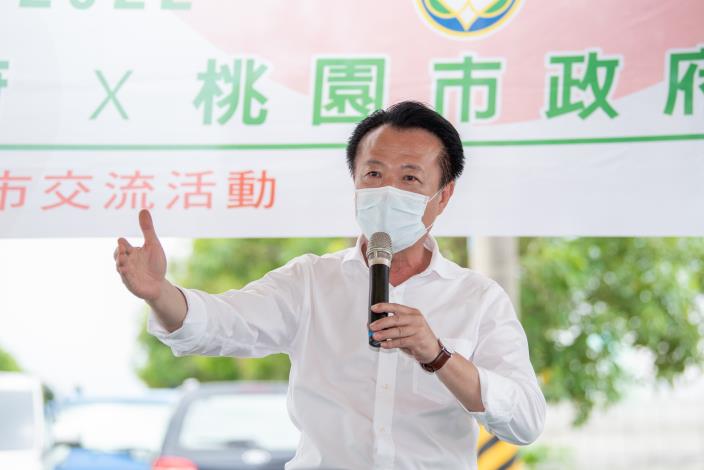 嘉義縣長翁章梁致詞