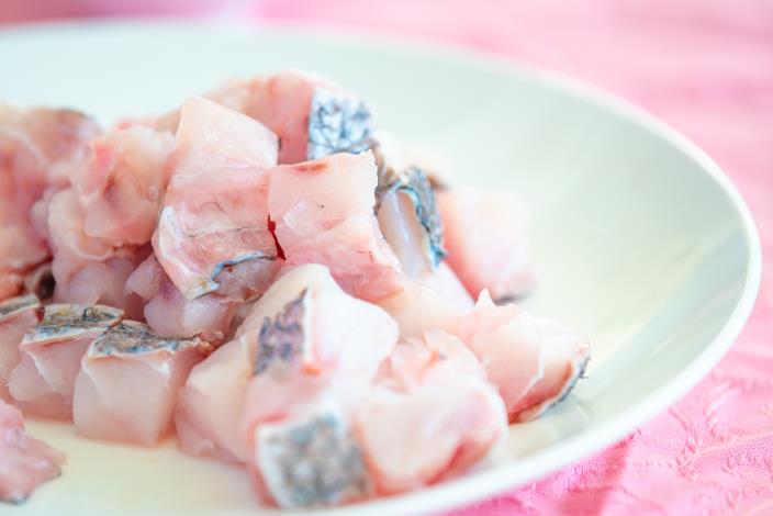 鮮美的鮸魚魚肉
