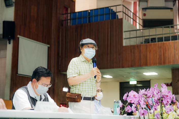 史英董事長表示，所有知識領域中都有美，美就是使人感動