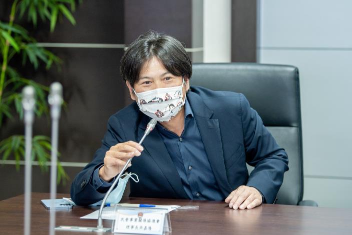 桃園市民營關係協進會理事長吳嘉隆致詞