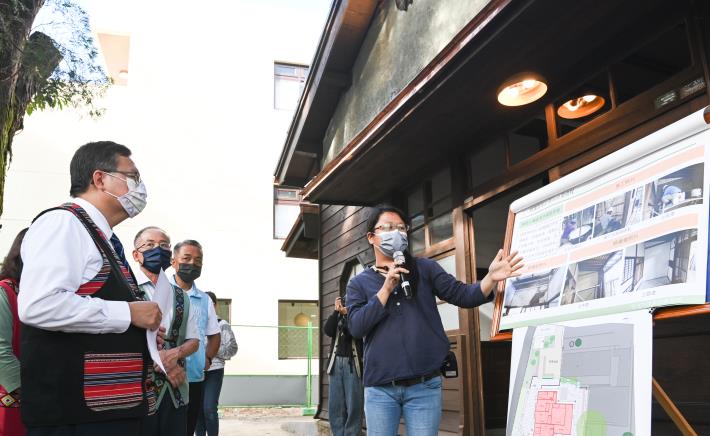 原民局進行工程簡報