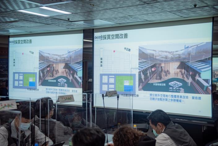 經發局向經濟部申請「市集沿街風貌再造計畫」補助，推動龍潭市場改造計畫
