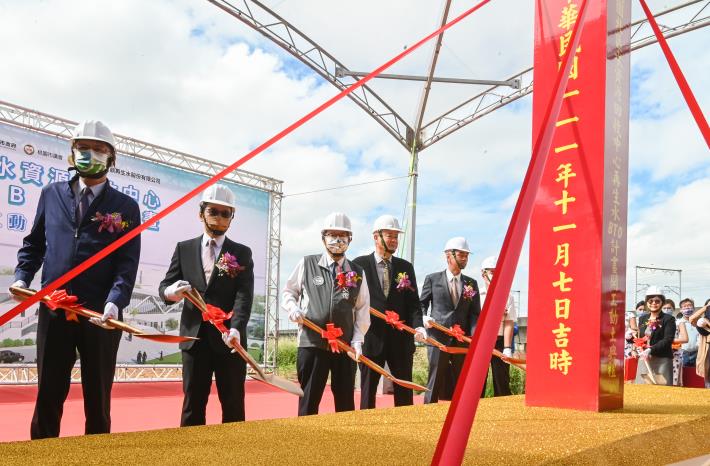 桃園北區水資源回收中心再生水廠為北台灣首座再生水廠