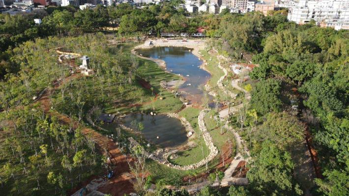 大湳森林公園北營區預計今年12月底開放、112年4月底全區開放