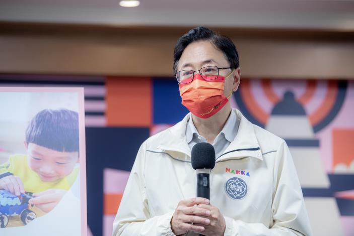 張市長致詞表示，市府逐一落實社福政策，讓市民朋友安心打拚