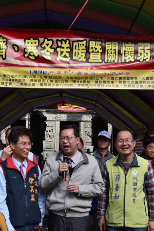 鄭市長：編列發展大園商圈預算　盼機場捷運為大園帶來發展與便利