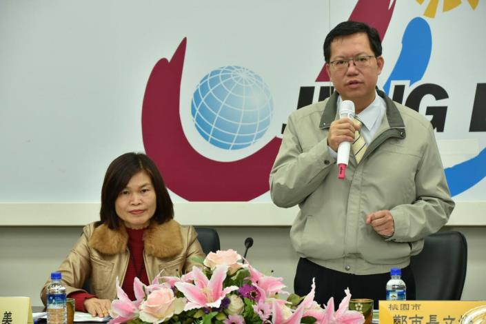 訪視中壢區公所 鄭市長：發展中壢成為新都心，對中壢的建設只會增加不會減少|
