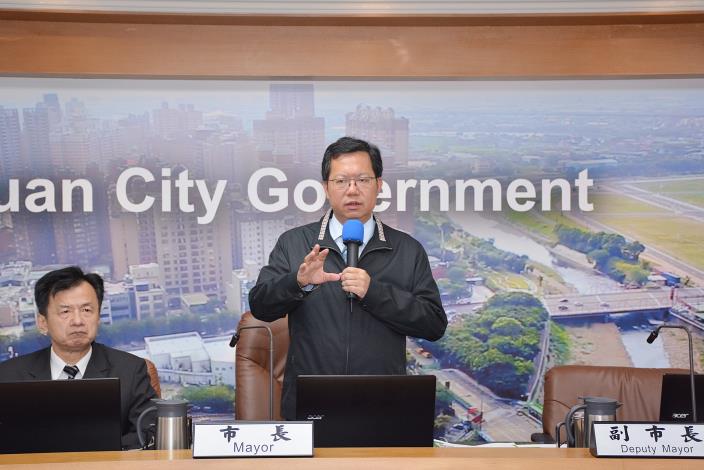 大溪區台耀科技氨氣外洩事件 鄭市長：台耀罰款停工，改善完畢才可復工，台耀並需給予送醫居民賠償