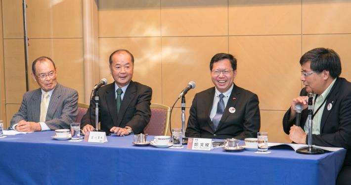 桃園千葉高校野球交流會談  鄭市長：透過兩種交流模式，讓棒球成為彼此共同語言