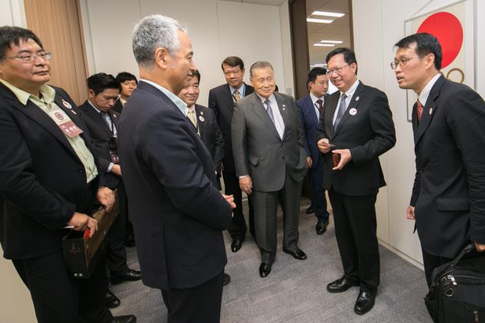 拜會前日本首相森喜朗 鄭市長：請益台日交流經驗，並邀請森前首相擔任明年台灣燈會點燈儀式貴賓||