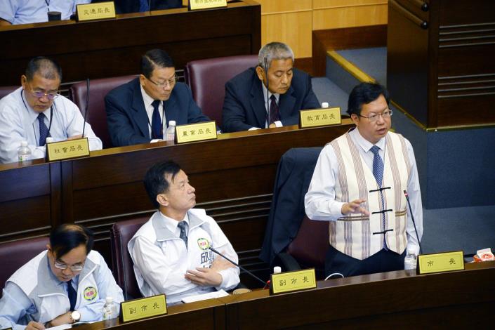 11月3日市政總質詢：王浩宇、徐玉樹議員