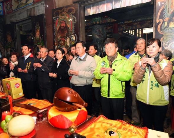 楊梅昊天宮「玉皇上帝祝壽」活動 鄭市長：楊梅體育園區將設置楊梅展演中心，讓楊梅地區有舉辦大型活動的場地