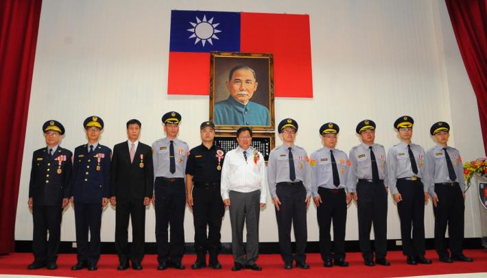 警察節慶祝大會 鄭市長：支持警察，當警察最有力的後盾