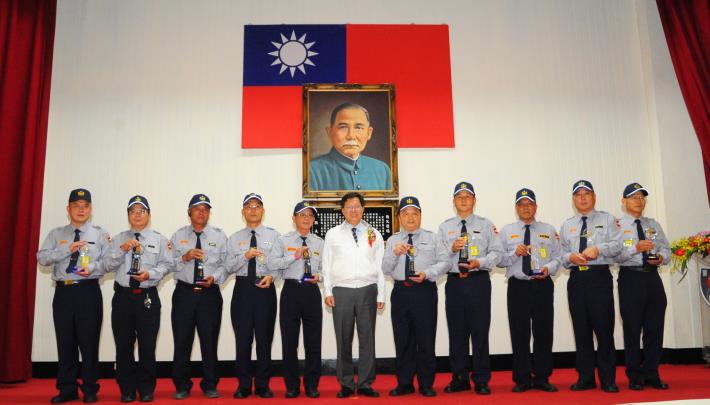 警察節慶祝大會 鄭市長：支持警察，當警察最有力的後盾