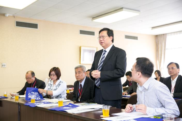 參訪大阪府教育委員會 鄭市長：發展全人教育，促進國際交流||