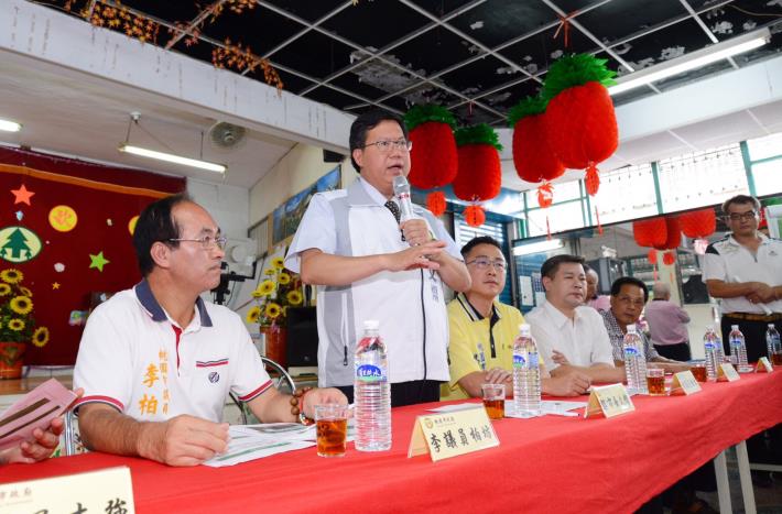 視察大溪區老人會館改建案  鄭市長：增建為4層樓建築，作為老人文康中心、日照中心及興和、福仁里聯合里活動中心使用