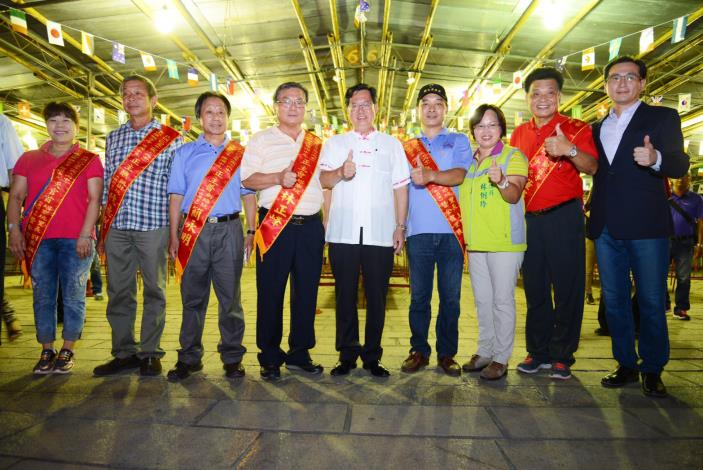 壽山巖觀音寺中元普渡放水燈 鄭市長：慶讚中元，祈求桃園建設順利推展