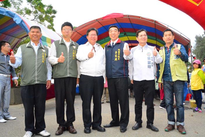 楊梅區泰圳路全路段道路及路基改善工程動土  鄭市長：106年2月完工，提供社區便利交通