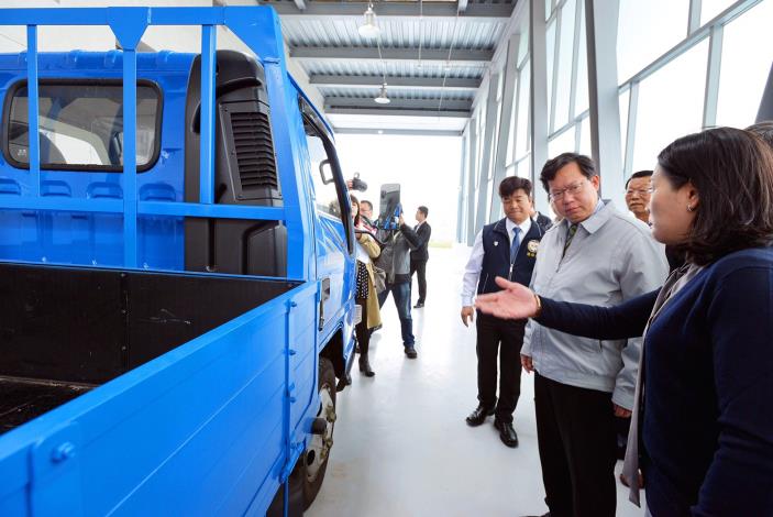 龜山柴油車動力計排煙檢測站落成典禮 鄭市長：就近提供檢測，提高桃園空氣及車輛管理品質