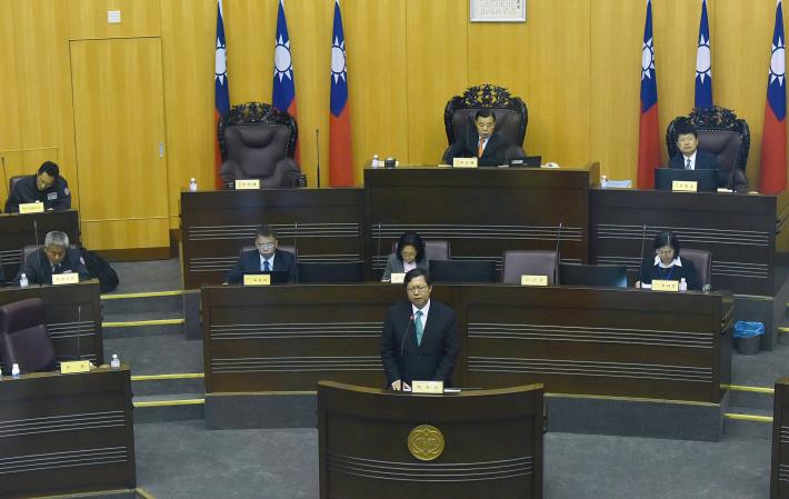 桃園市議會第1屆第5次定期會市長施政報告