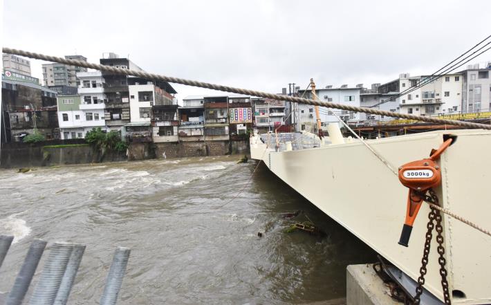 視察0602豪雨行程  鄭市長：橋梁結構安全無虞，將依原計畫進行施工