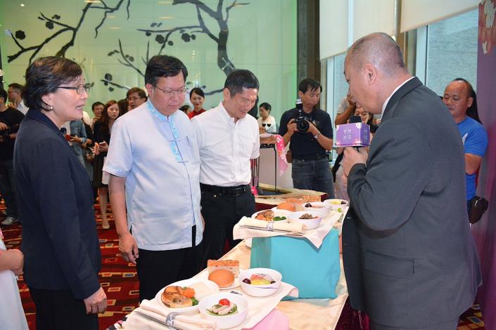 「桃園客家珍饌中華航空饗宴」客家航空餐上線記者會  鄭市長：行銷客家美食，成為桃園亮點