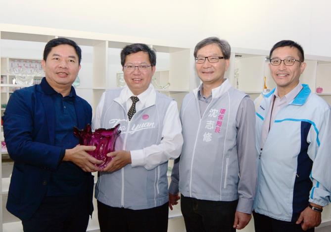參訪中台環境資源教育中心 鄭市長：打造環科成為事業廢棄物處理技術最高的環保園區