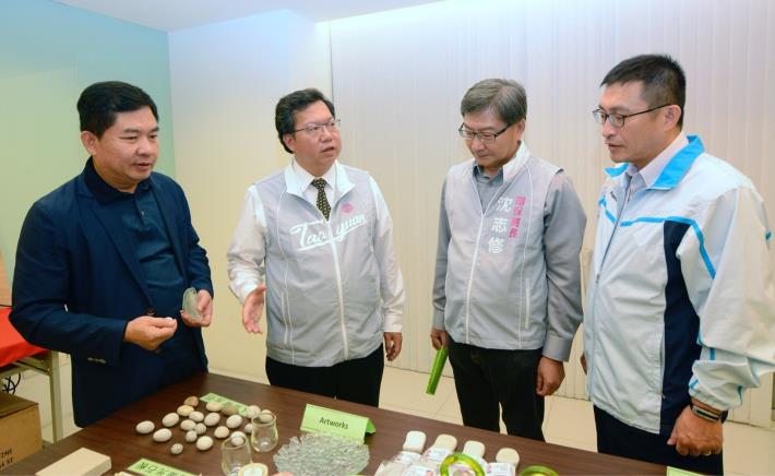 參訪中台環境資源教育中心 鄭市長：打造環科成為事業廢棄物處理技術最高的環保園區