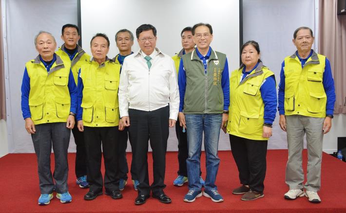 106年度水患自主防災社區評鑑特優現地訪評—中壢區石頭里 鄭市長：運用「究平安APP」，從社區開始落實科技化防救災概念