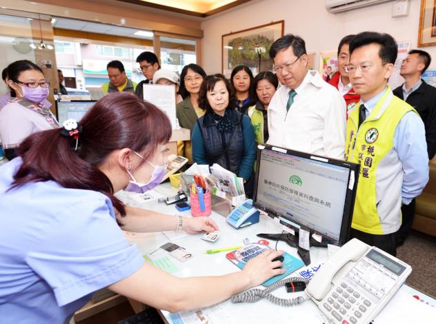 訪視老人新型肺炎鏈球菌結合型疫苗接種情形 鄭市長：新型肺炎鏈球菌結合型疫苗有效提高免疫力，請市民多多接種|