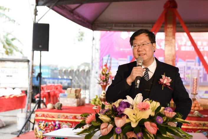 平鎮區華安里華安街道路打通工程開工典禮  鄭市長：預計今年8月前完工，提升交通、消防效益，讓社區格局更完整