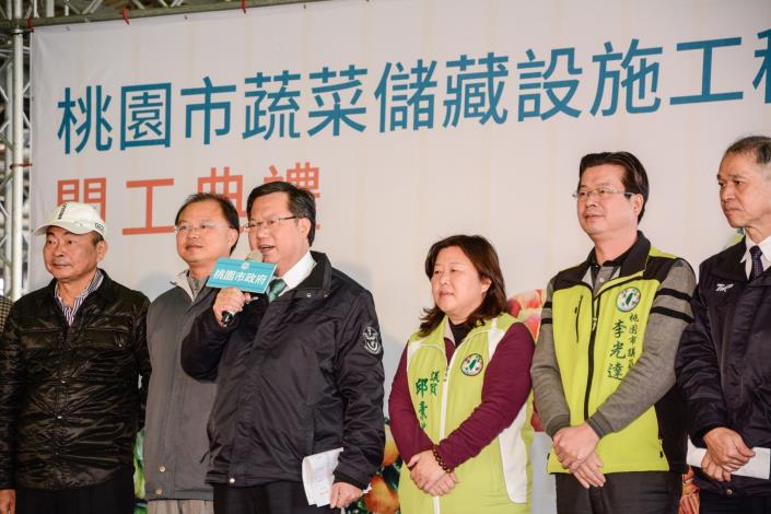 鄭市長：設置蔬菜儲藏設施適時儲存與釋放蔬菜，平穩蔬菜價格
