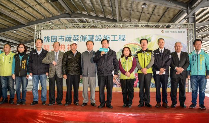 鄭市長：設置蔬菜儲藏設施適時儲存與釋放蔬菜，平穩蔬菜價格