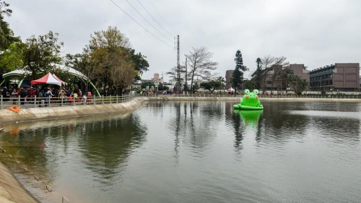社子埤塘生態公園啟用 鄭市長：提供休閒、景觀、活動舉辦空間