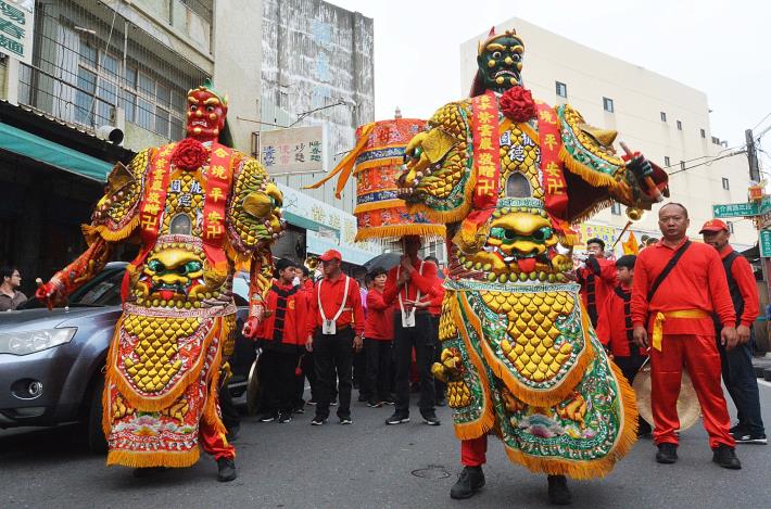 桃園龍德宮戊戌巡祈安遶境-鹿港天后宮起馬活動 鄭市長：8天7夜行腳，充滿歡喜與感動
